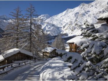 Skidorp: Saas-Fee-1