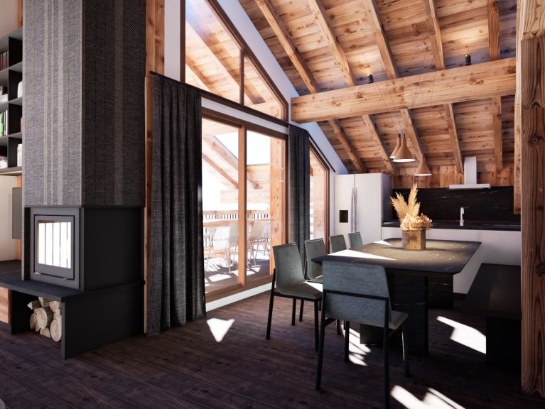 Chalet-appartement Plein Sud