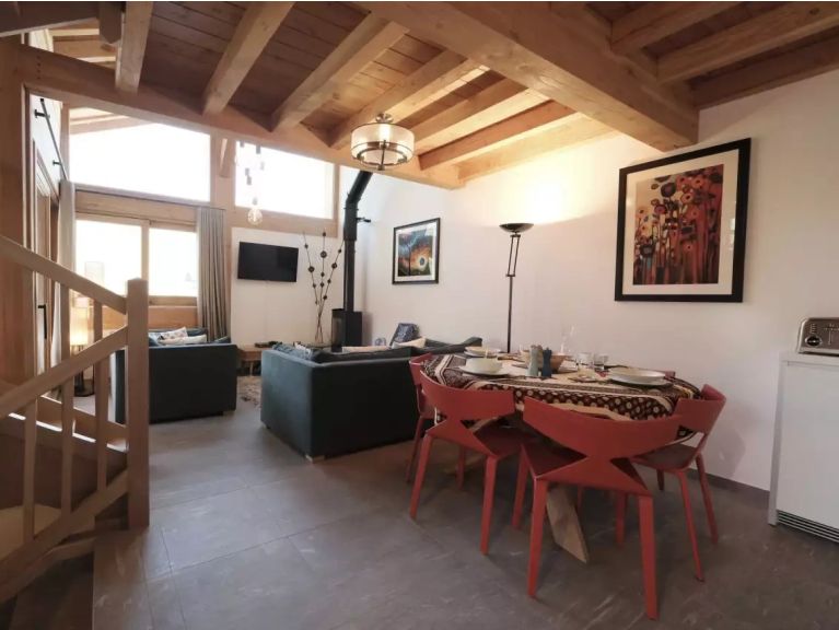 Chalet Caseblanche Serendipity met houtkachel en sauna