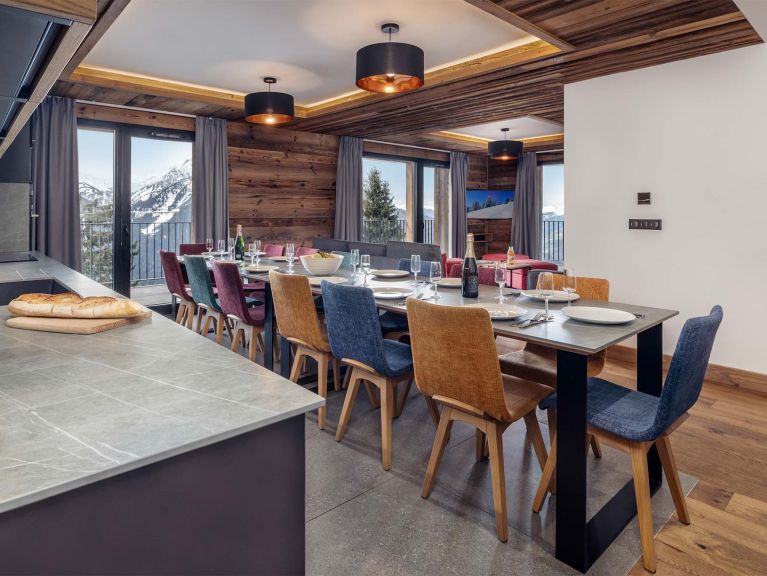 Appartement Résidence L'Orée du Bois met buiten-whirlpool