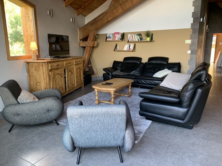 Chalet-appartement de Sarenne met buiten-whirlpool