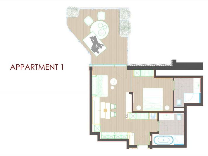 Appartement Postresidenz Chalet