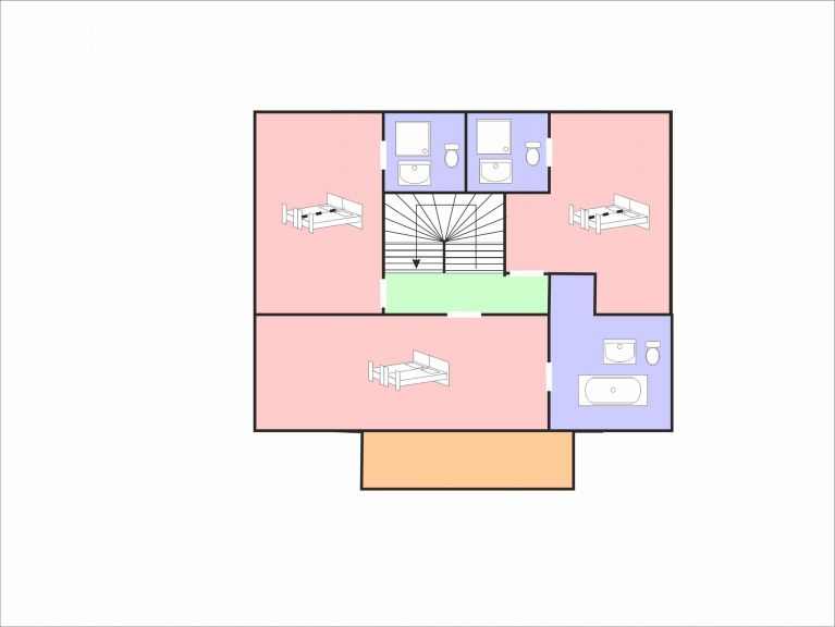 Chalet Des Etoiles Les Masses met buiten-whirlpool
