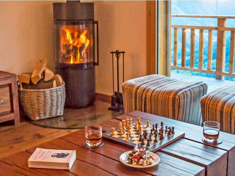 Chalet Des Etoiles Les Masses met buiten-whirlpool