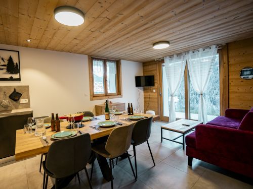 Chalet-appartement La Ferme de Delphine et François - 6 personen