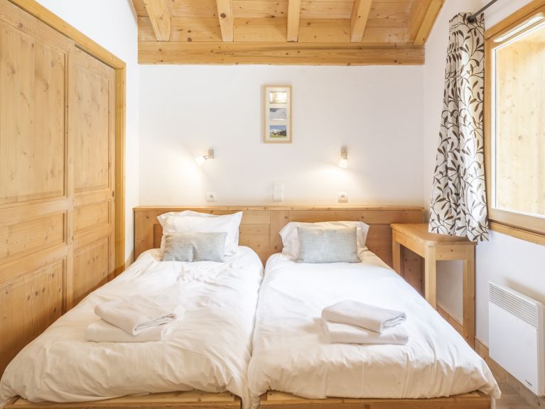Chalet-appartement Dame Blanche 28 (combinatie 2x 14) personen met twee sauna's