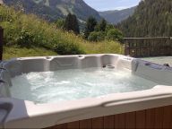 Chalet Les 2 Vallees met buiten-whirlpool en sauna-24