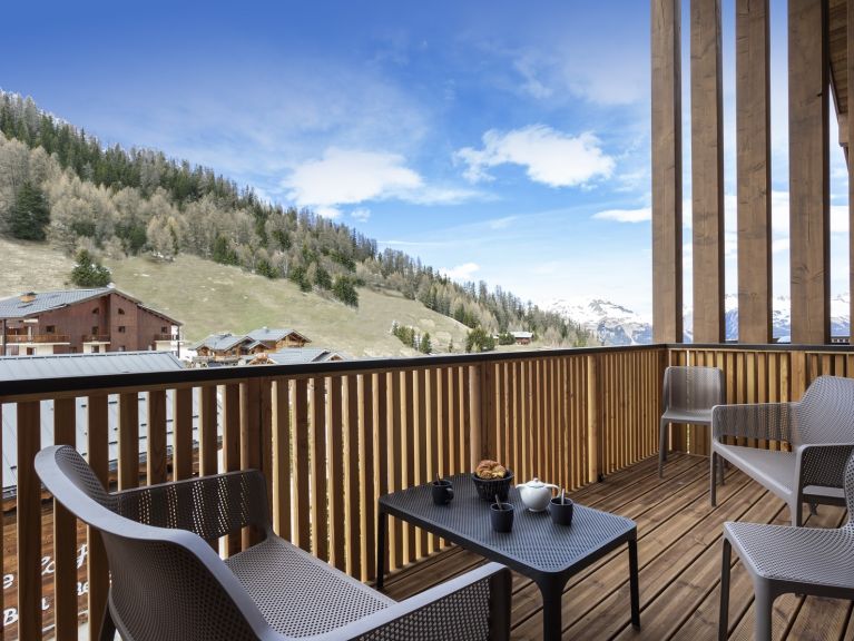 Chalet-appartement Le Diamant des neiges Bergzicht