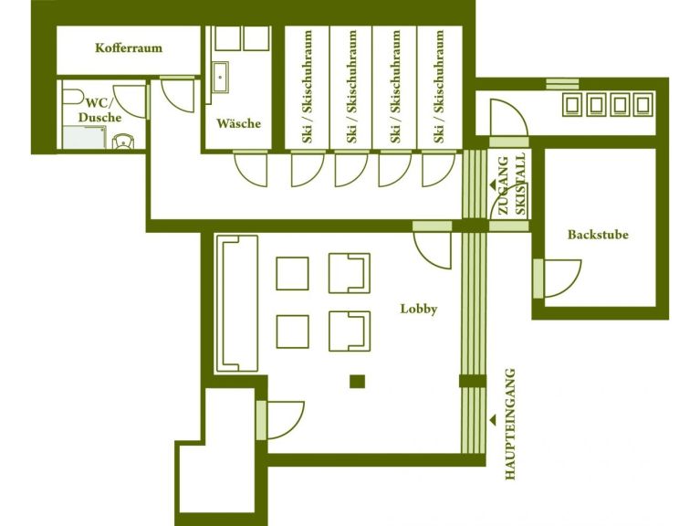 Chalet-appartement Bachgut Luxus Suite Type A