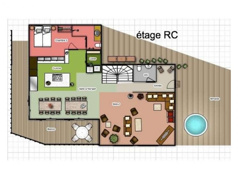 Chalet Emilie met buiten-whirlpool