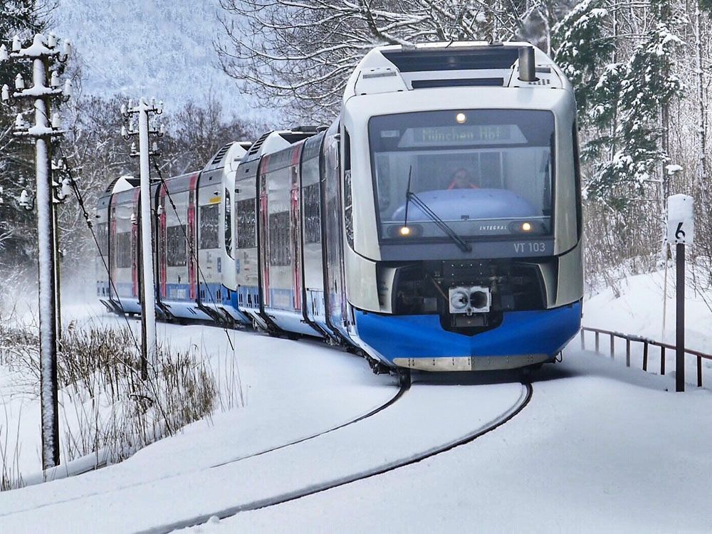 Winter trein