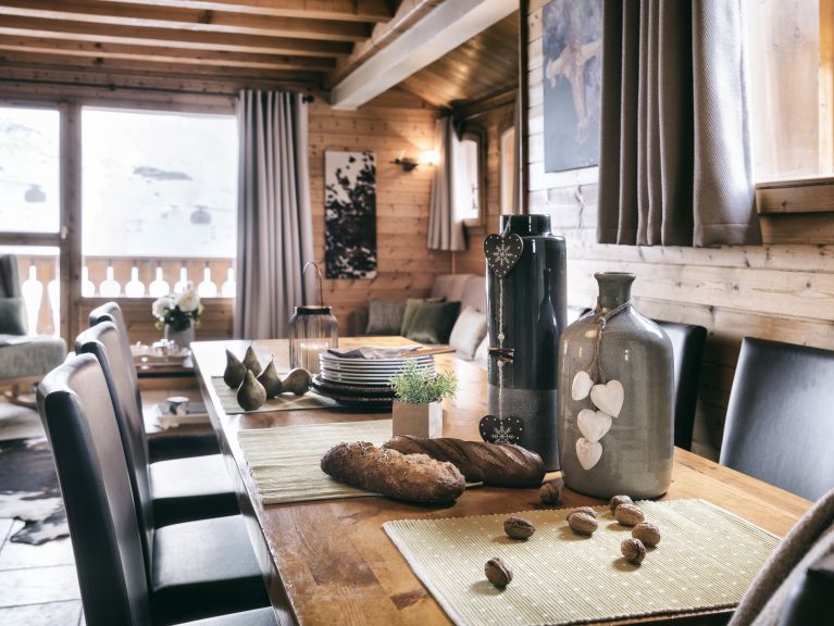 Chalet-appartement Montagnettes Hameau du Soleil I met sauna