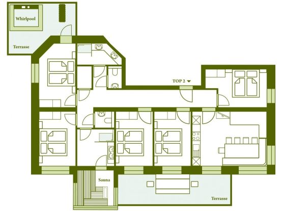 Chalet-appartement Bachgut Luxus Suite-12