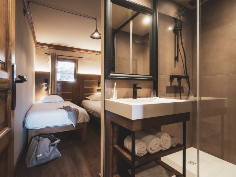 Chalet-appartement Montagnettes Hameau de la Sapinière met sauna - gerenoveerd