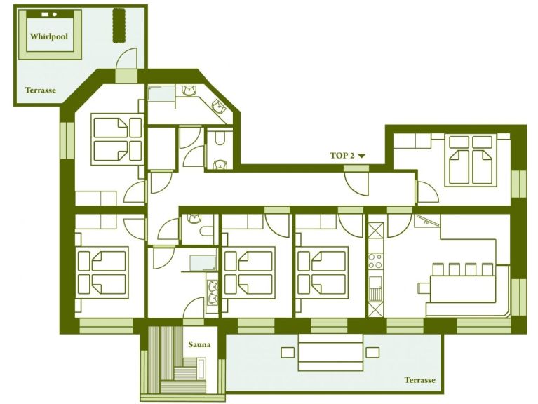 Chalet-appartement Bachgut Luxus Suite Type A