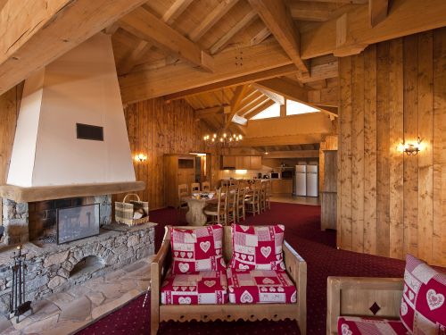 Chalet-appartement Altitude Le Refuge met privé-sauna - 12-14 personen
