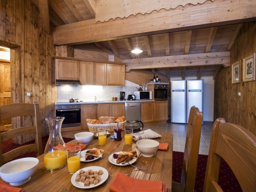 Chalet-appartement Altitude Le Refuge met privé-sauna - 12-14 personen