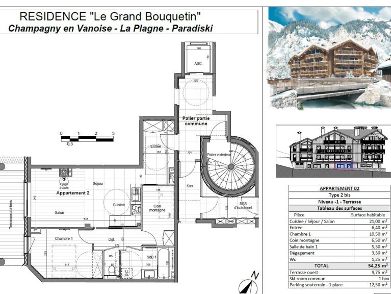 Appartement Residence Le Grand Bouquetin