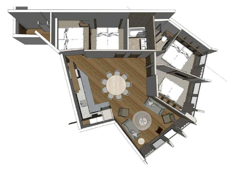 Appartement Palafour Lodges appartement 4