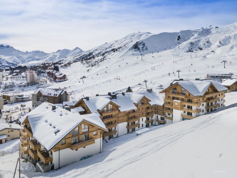 Chalet-appartement Le Caprice Blanc studio