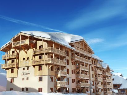 Appartement Front de Neige met cabine-1