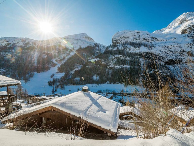 Chalet-appartement Eagle Lodge met whirlpool