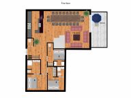 Chalet In de Wolken inclusief catering met sauna en whirlpool-17