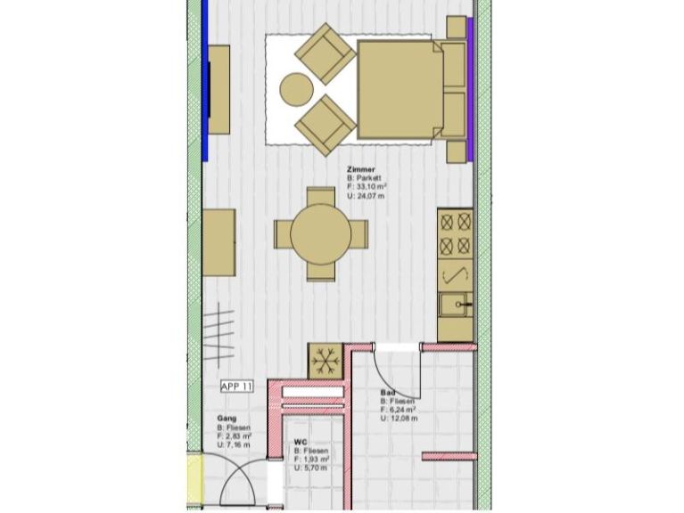 Appartement Residenz Illyrica Tirol studio