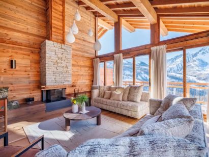 Chalet Caseblanche Alpea met open haard en sauna-2