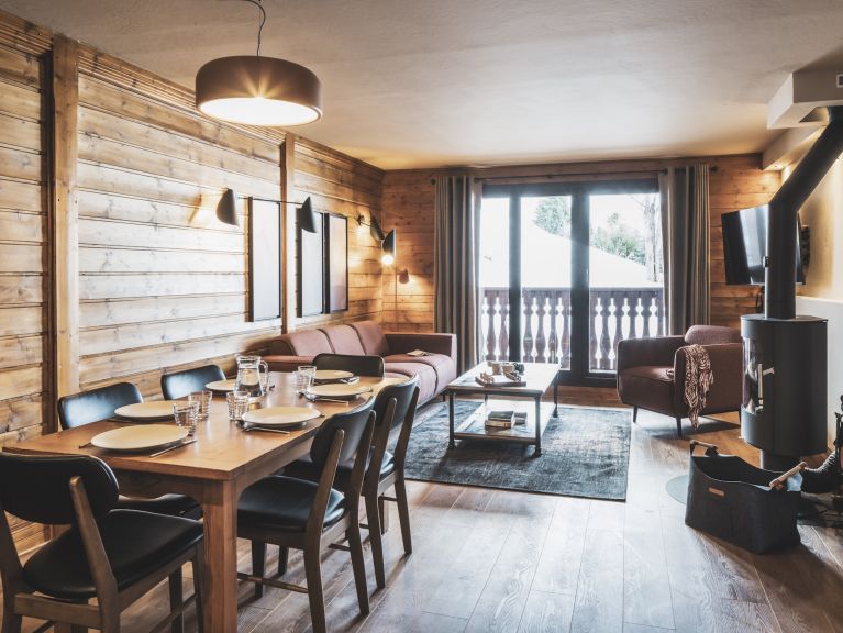Chalet-appartement Montagnettes Hameau de la Sapinière met cabine - gerenoveerd