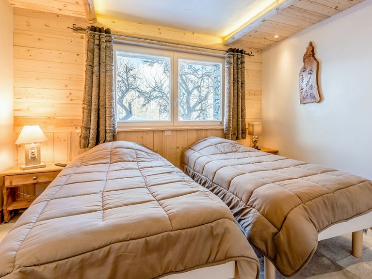 Chalet Le Pré Rene, met sauna en buiten-whirlpool