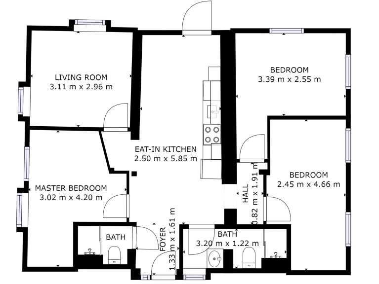 Appartement Wildbachhof