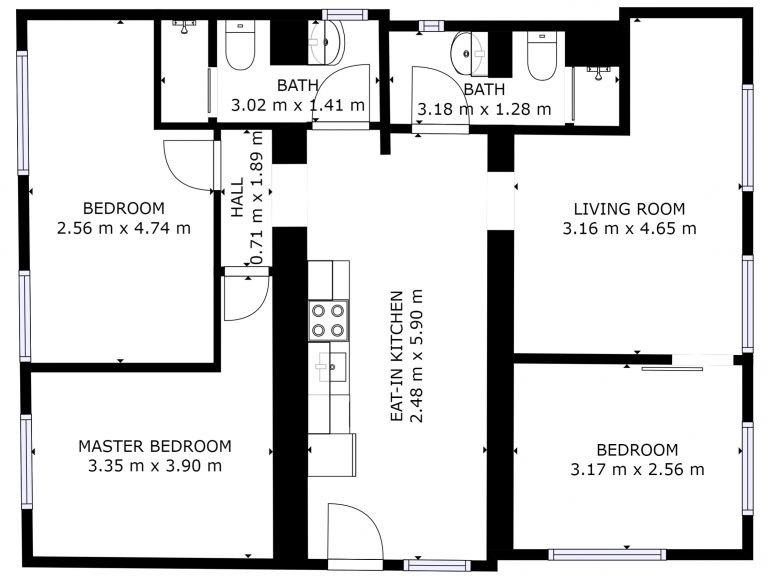 Appartement Wildbachhof