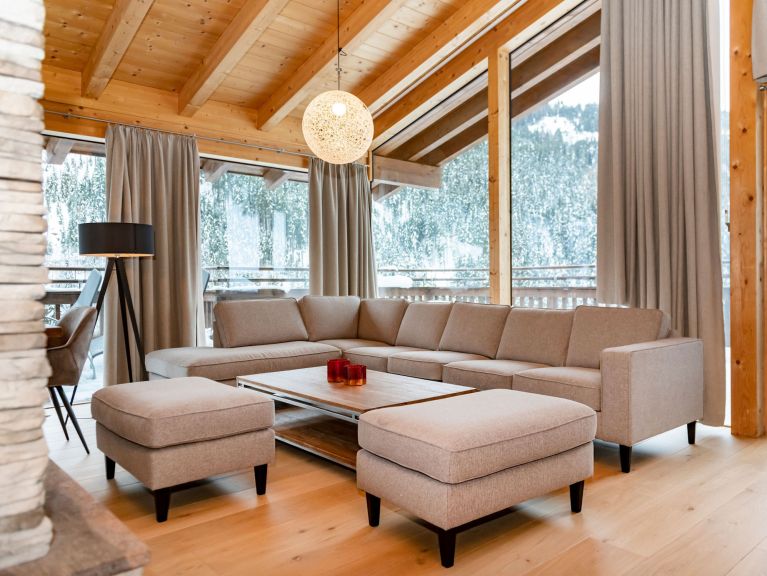 Appartement Gerlos Alpine Estate Penthouse Luxe XL met jacuzzi en sauna