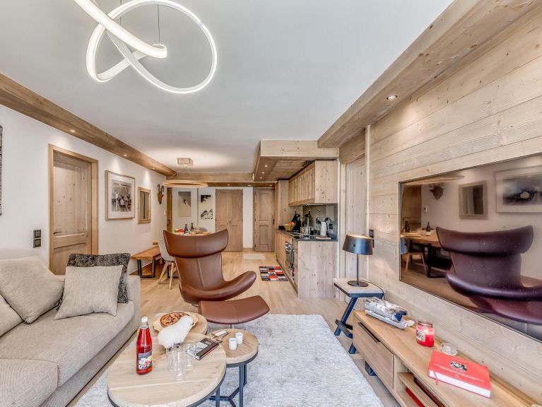 Appartement Résidence Les Nouveaux Alpages met privé whirlpool