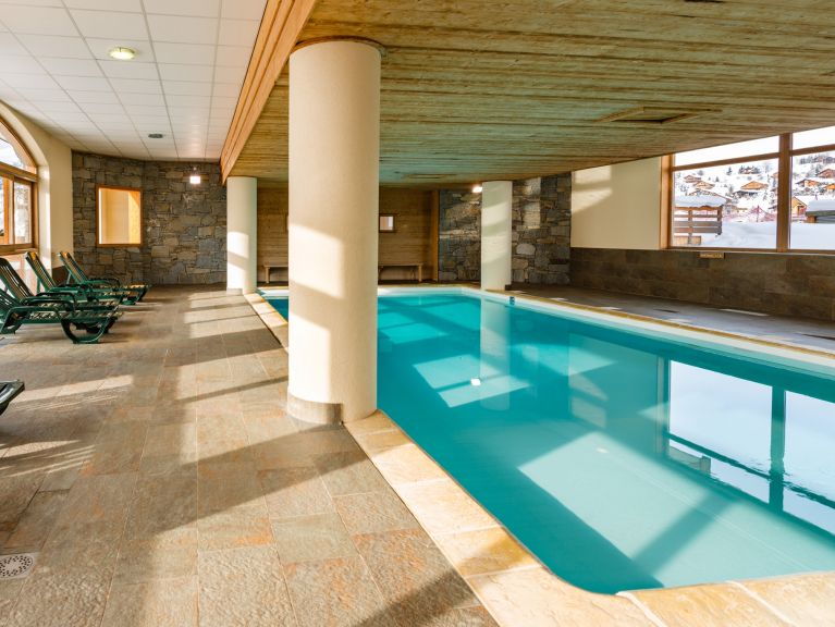 Chalet-appartement L'Ecrin des Sybelles met cabine