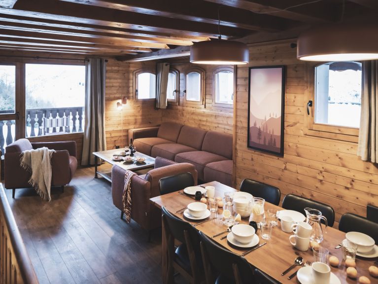 Chalet-appartement Montagnettes Hameau de la Sapinière met sauna - gerenoveerd