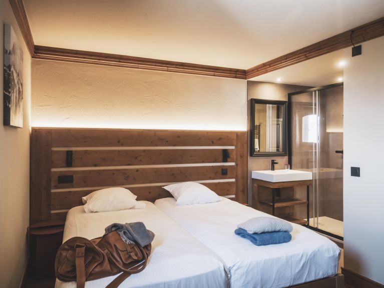 Chalet-appartement Montagnettes Hameau de la Sapinière met sauna - gerenoveerd