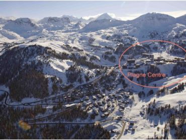 Skidorp Wintersportdorp in het centrum van skigebied La Plagne-4