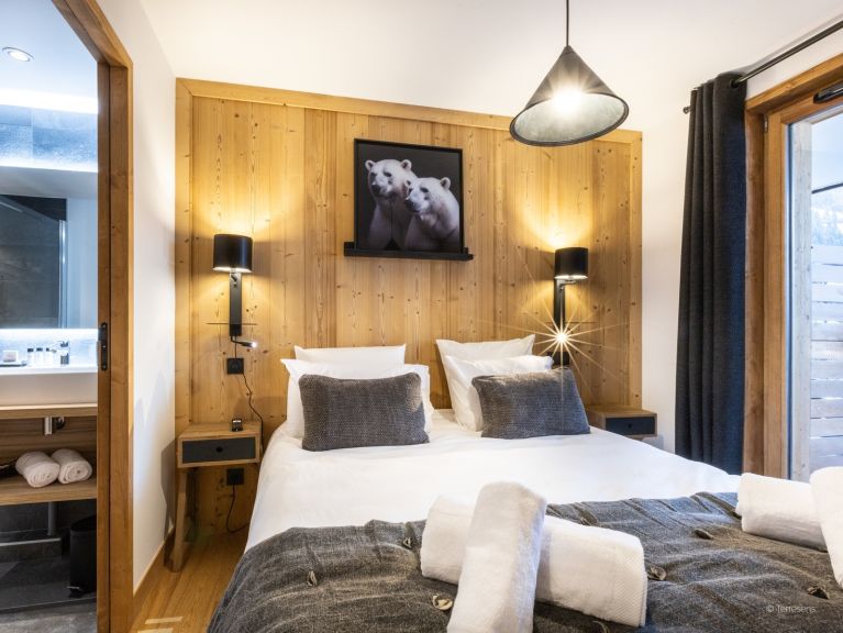 Chalet-appartement Le Flocon Blanc Bergzicht