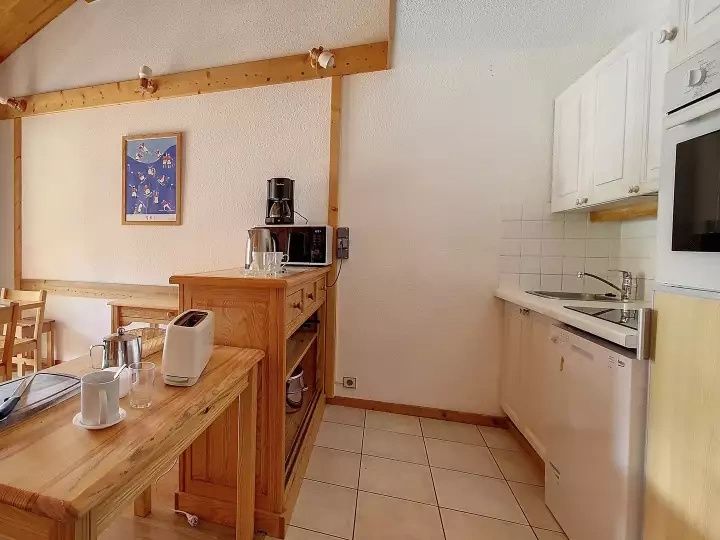 Appartement Résidence Le Hors Piste met mezzanine