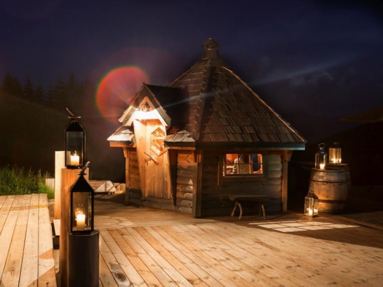 Chalet du Cocoon Pierra Menta 2 met sauna en gedeelde buiten-whirlpool