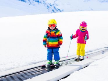 Kinderen op magisch tapijt