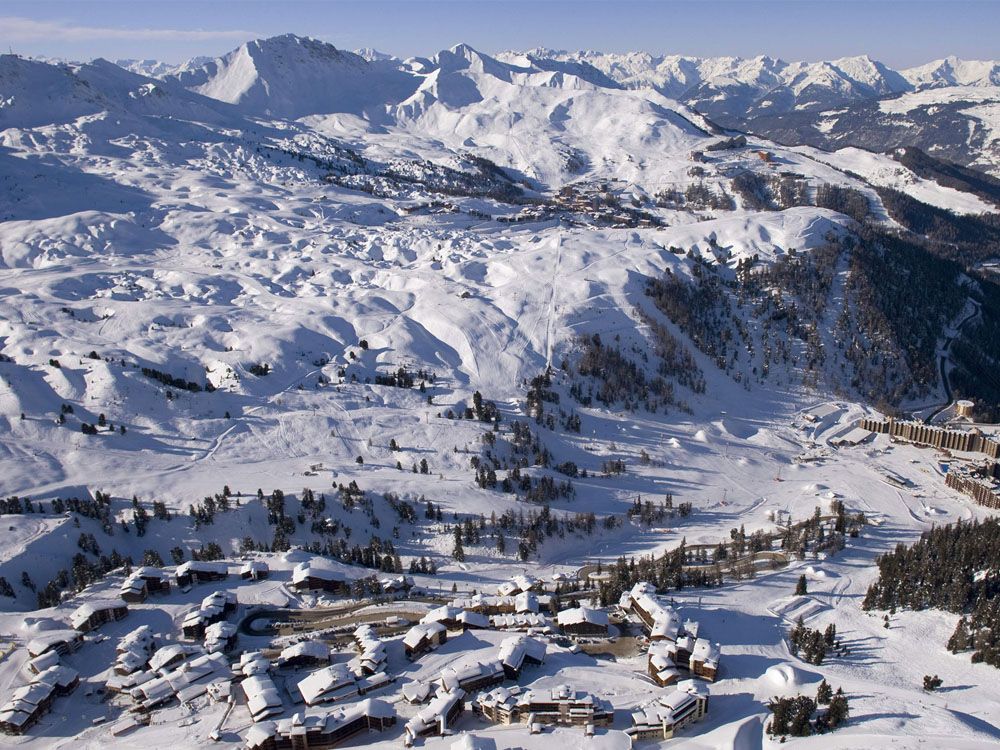Skiën in La Plagne - Waar kun je skiën?