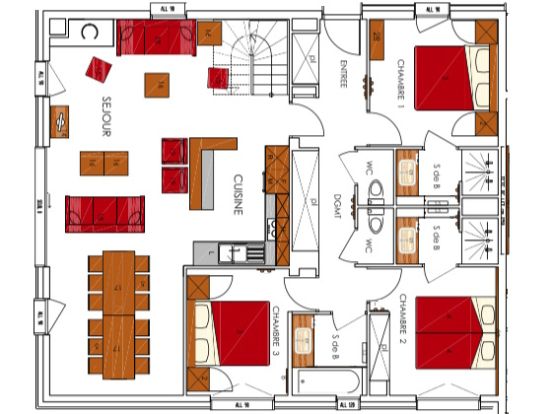 Chalet-appartement Dame Blanche-30