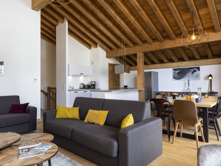 Chalet-appartement Le Diamant des neiges Bergzicht
