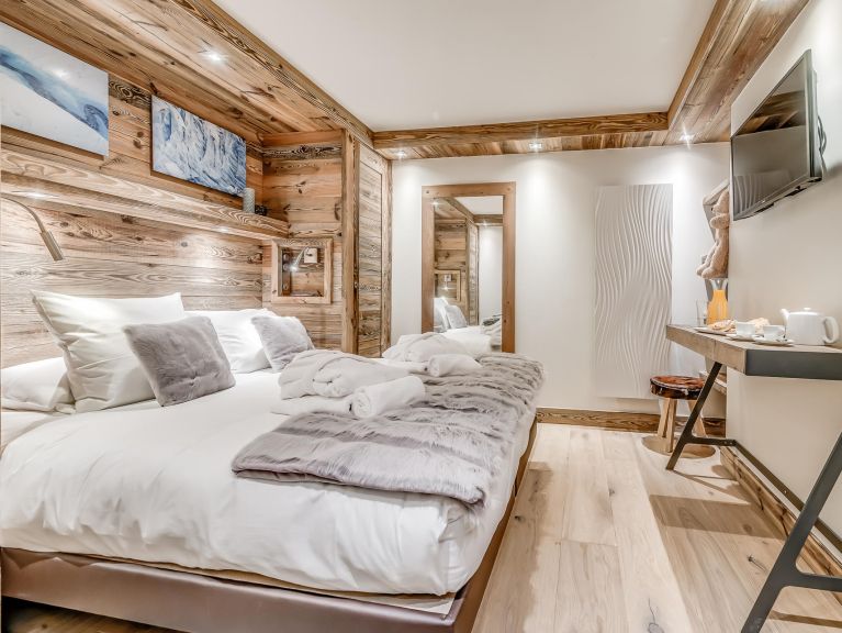 Chalet-appartement Eagle Lodge met whirlpool