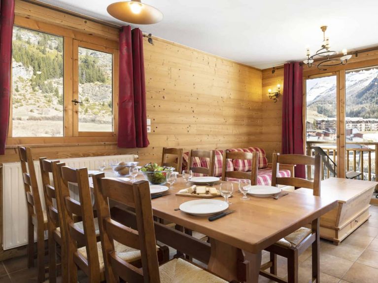 Chalet-appartement Les Balcons de Val Cenis Village met cabine