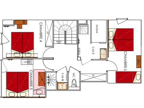 Chalet-appartement Dame Blanche-14