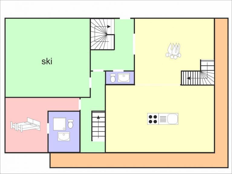 Chalet Julia met privé-sauna